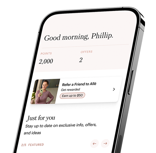 Alle points app screenshot